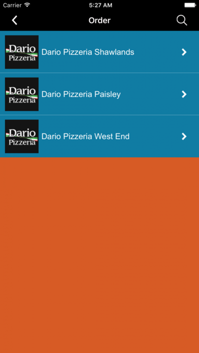 Dario Pizzeria screenshot 2