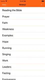 victory through christ! iphone screenshot 2