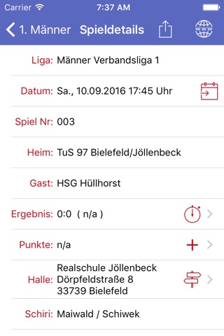 TuS 97 Bielefeld-Jöllenbeck screenshot 3