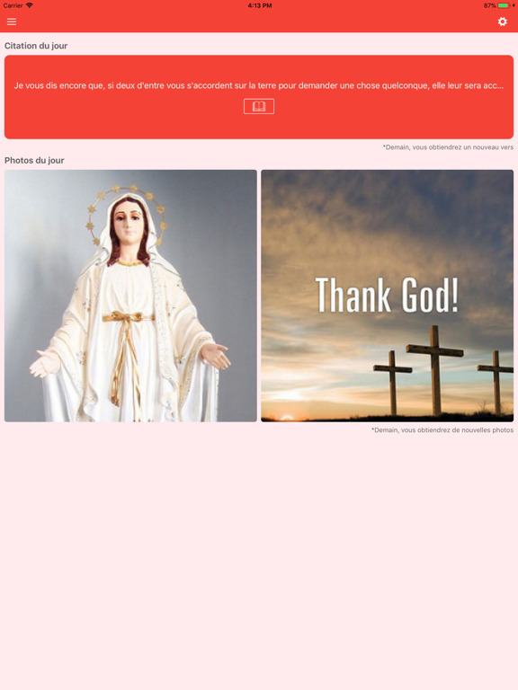 Screenshot #4 pour La Versets de la Sainte Bible