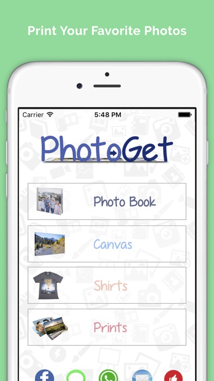 PhotoGet - Print Photos App