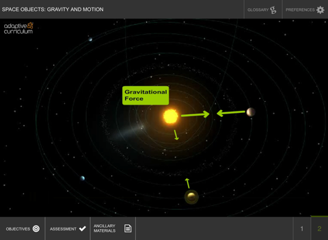 Space Objects: Gravity&Motion screenshot 4