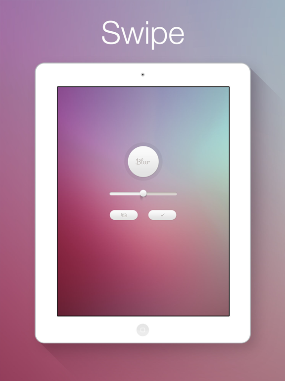 Blur - Create Custom Wallpapers iPad screenshot 5 - Photo & Video app