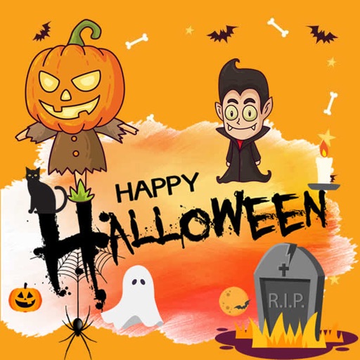 Halloween Objects Sticker iOS App