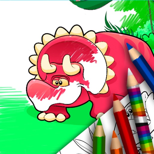 Dinosaurs - Coloring Book icon