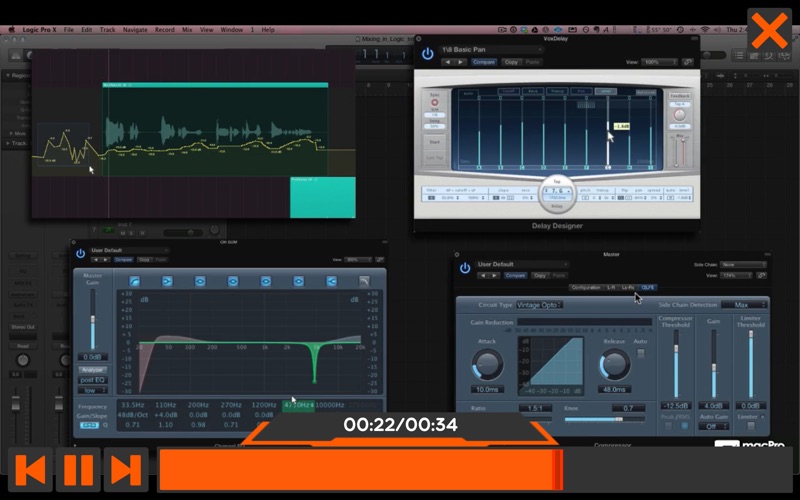 mixing course for logic pro x iphone screenshot 4