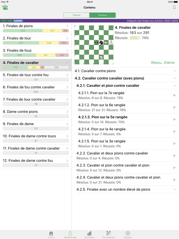 Screenshot #6 pour Finales aux échecs (1600-2400)