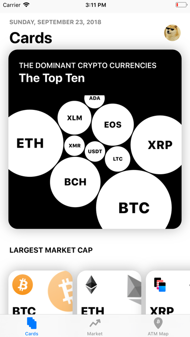 Screenshot #1 pour Crypto Cards