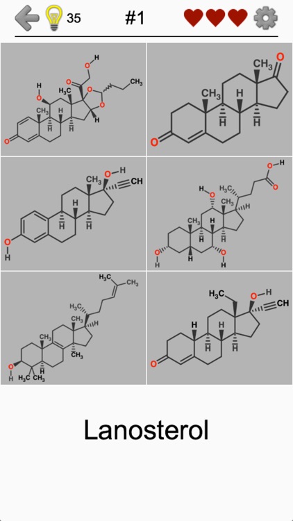Steroids - Chemical Formulas screenshot-4