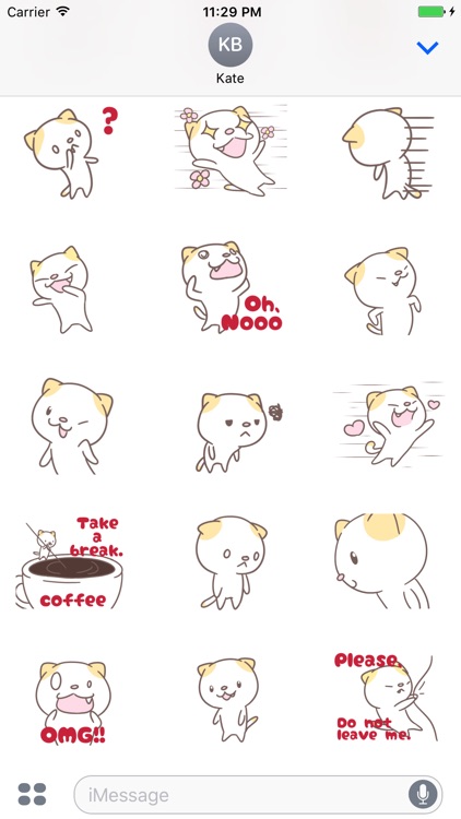 Good Cat Animated Stickers