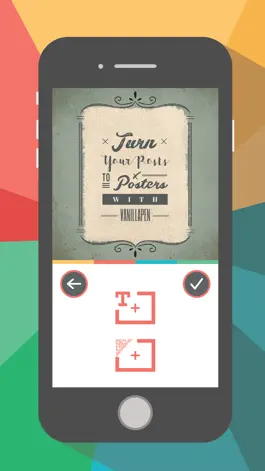 Game screenshot Vanillapen pro – Poster Maker mod apk