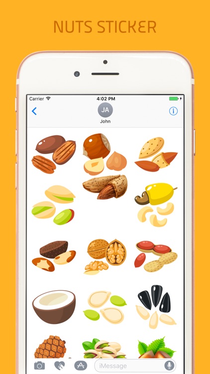 Nuts Stickers Pack