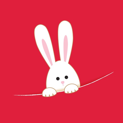 Happy Easter Bunny & Egg Emoji