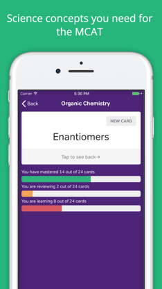 MCAT Prep: MCAT Flashcards screenshot 2