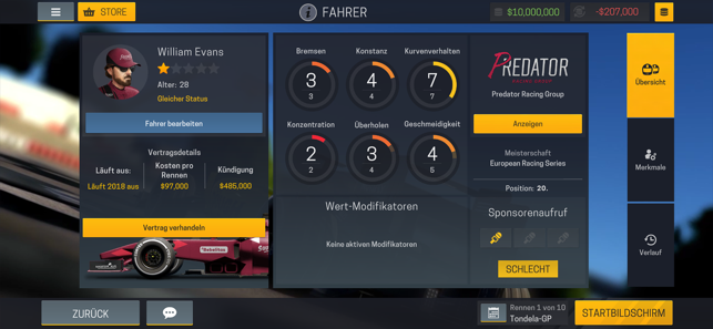 ‎Motorsport Manager Mobile 2 Screenshot