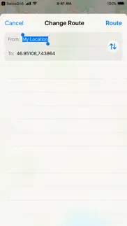swissgrid coordinates iphone screenshot 3