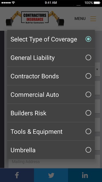 Contractors Insurance NW INC screenshot 3
