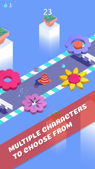 Flower Frenzy Endless Runner screenshot 3