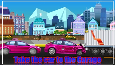 Girl Pink Taxi Repair screenshot 2