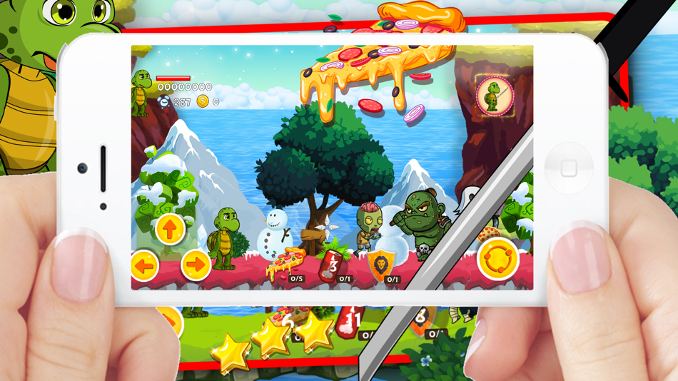 #1. Mini Turtle Super Run (iOS) 由: Anchalee Pradissook