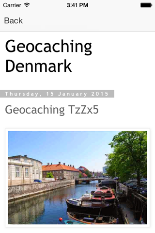 Geocaching Denmark screenshot 3