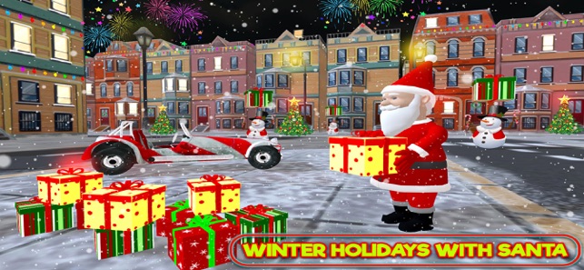Xmas Santa Car Gift Delivery(圖2)-速報App