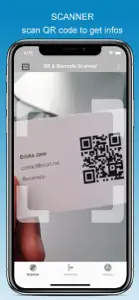 Qr Code Reader Scan Generator screenshot #1 for iPhone