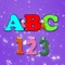 Learn ABC, 123, "A" - "a"(small and capital alphabets) by simply clicking or dragging with their finger