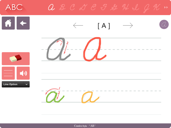 筆記体を書く HD AB スタイルのおすすめ画像2