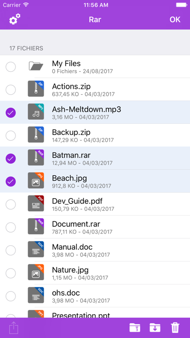 Screenshot #3 pour Rar Pro 2