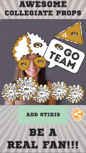 Missouri Tigers Selfie Stickers(圖2)-速報App