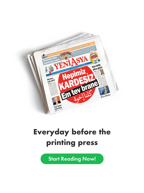 Yeni Asya E-Gazete iPad screenshot 1 - Magazines & Newspapers app