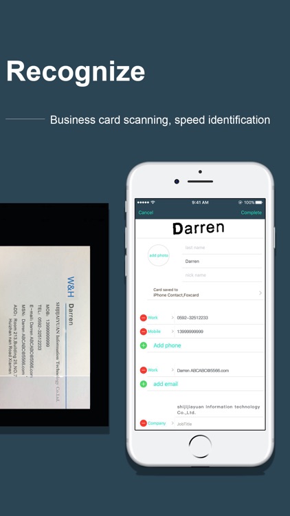 FoxCard -Business card scanner screenshot-4