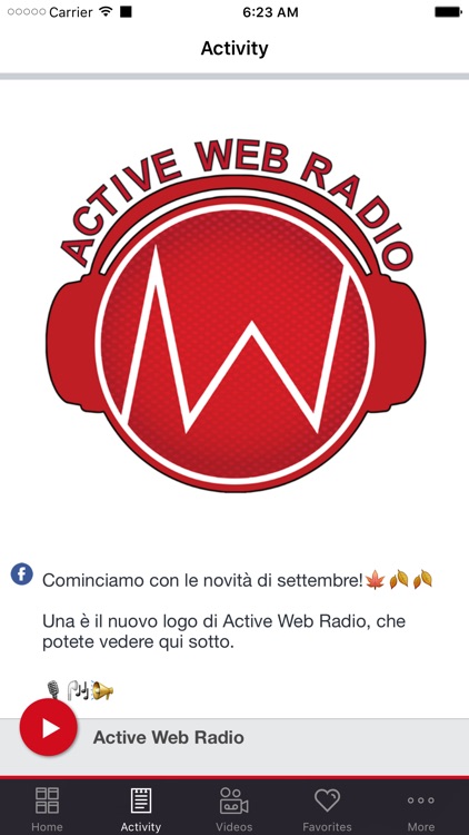 Active Web Radio