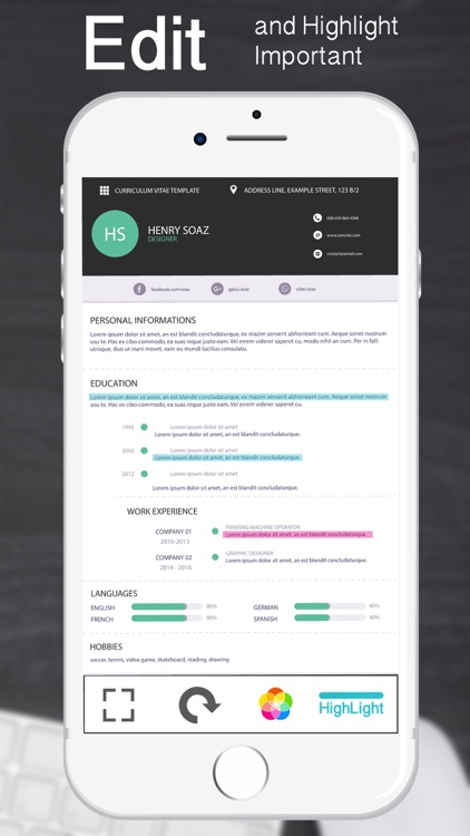Scanner - Scan Document To PDF