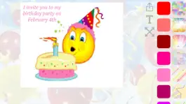 Game screenshot Create birthday invitation hack