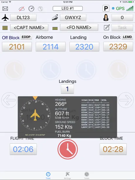 Flight Timer