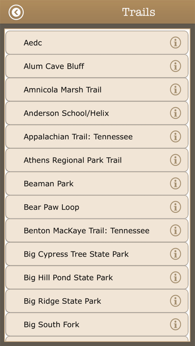 Best -Tennessee Camps & Trails screenshot 4