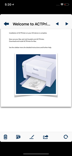 ‎ACTPrinter - Virtual Printer Screenshot
