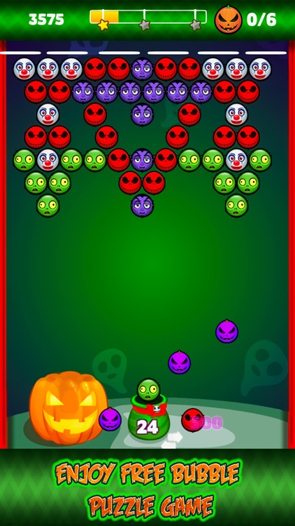 Bubble Popper Haloween Shooter