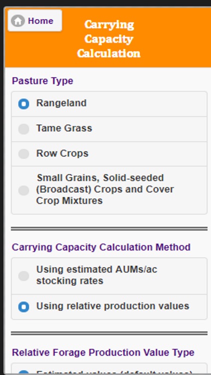 NDSU Grazing Calculator screenshot-3