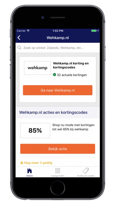 Promotiecode.nl screenshot 2