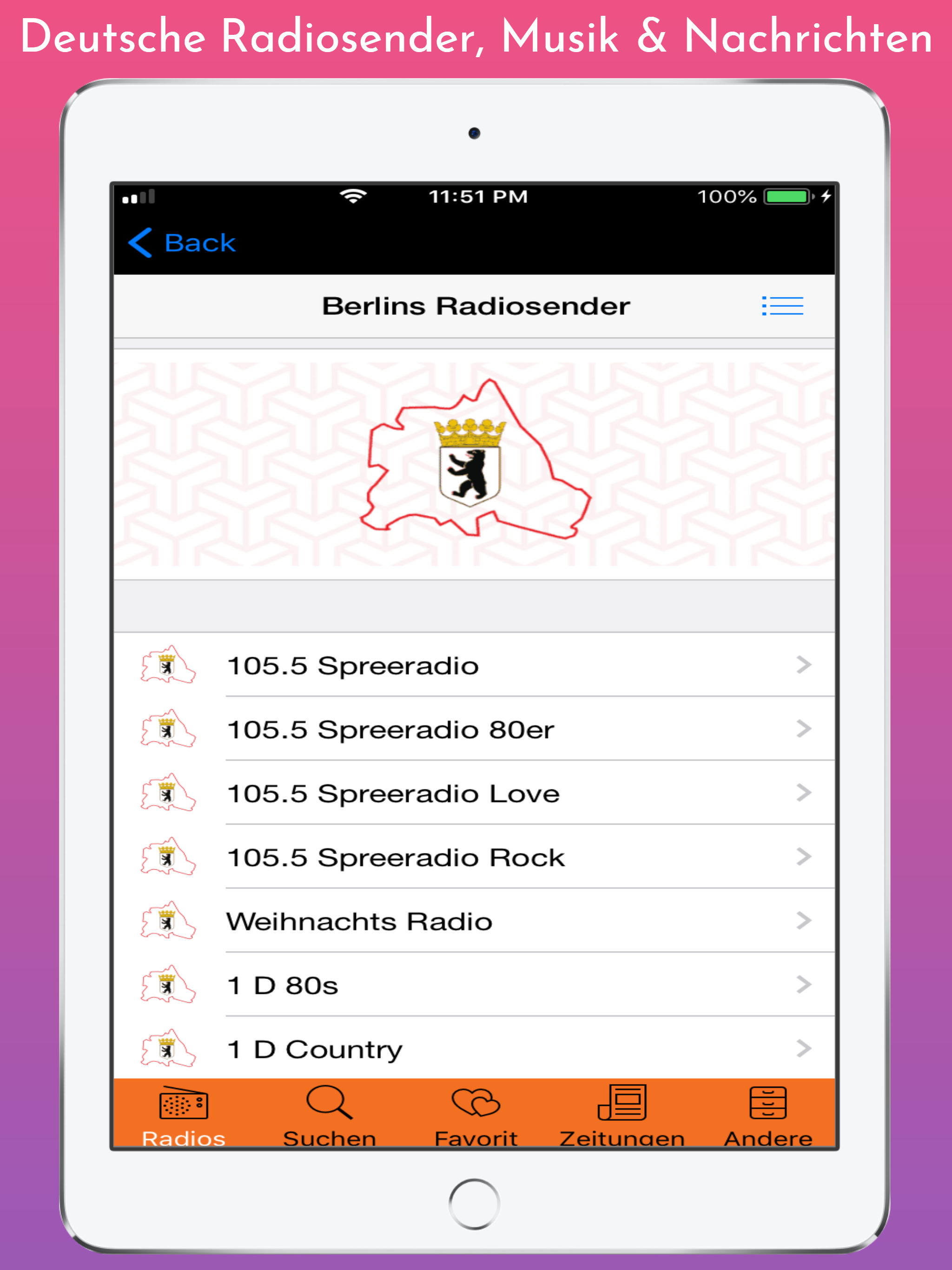 Deutsche Radiosender & Musik screenshot 16