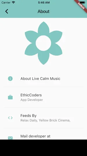 Live Calm Music screenshot 3