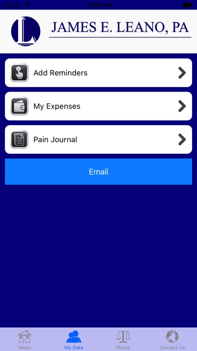 James E. Leano Injury Help App screenshot 3