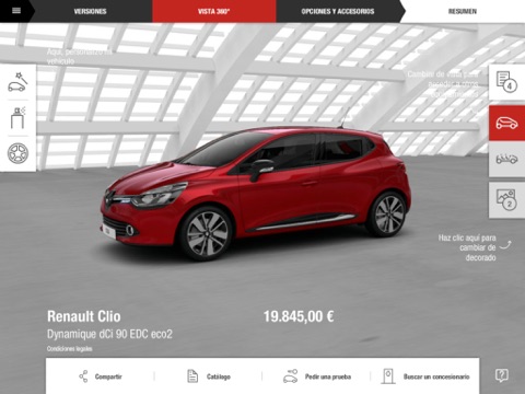 Renault 360 Configurator screenshot 4