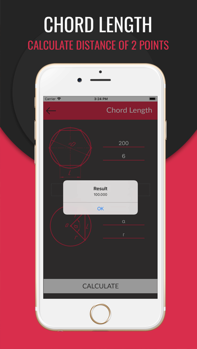 Chord Length Calculator screenshot 2