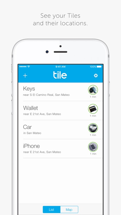 Tile - Find & track your lost phone, wallet, keys