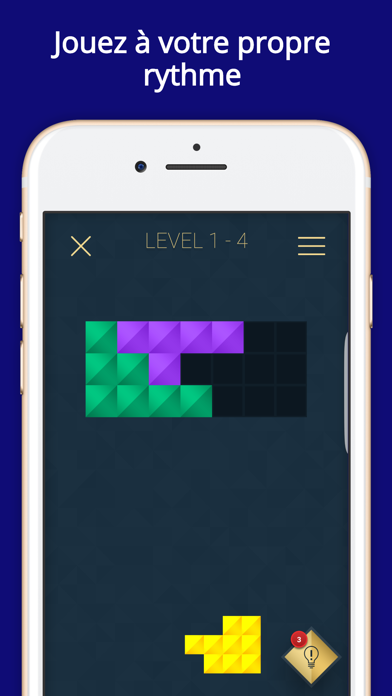 Screenshot #1 pour Infinite Block Puzzle