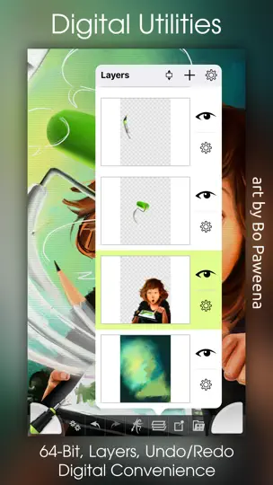 Скриншот ArtRage на iPhone 4